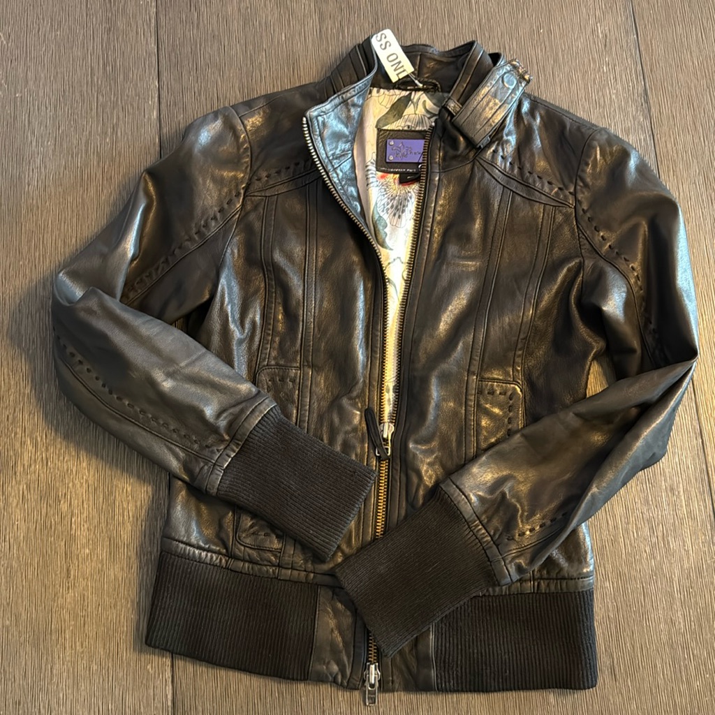 Mackage X Aritzia Elie Leather Jacket